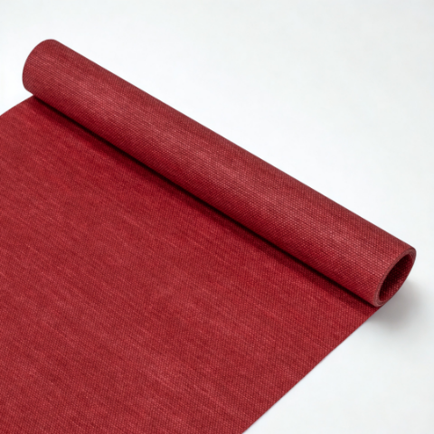 日式紙編茶席 胭紅