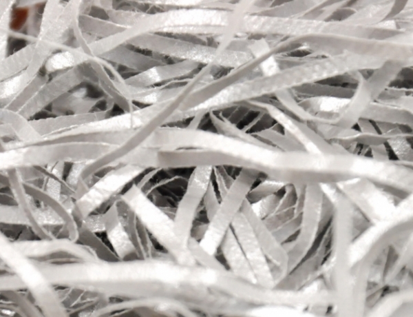 Metallic paper shred 2