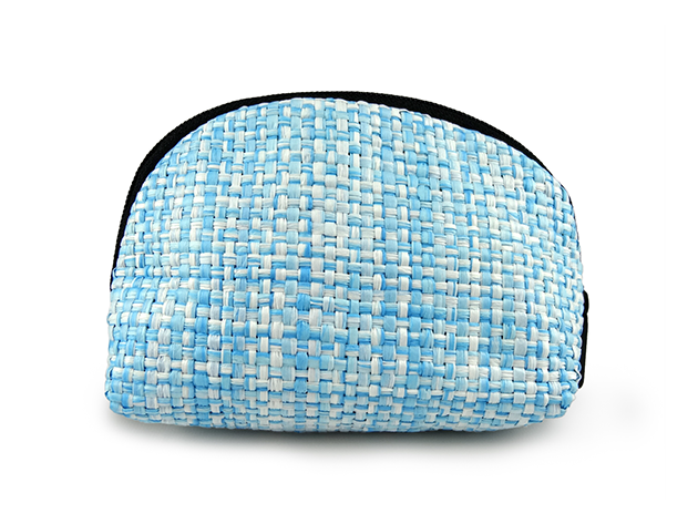 紙編拉鍊零錢包 (大)