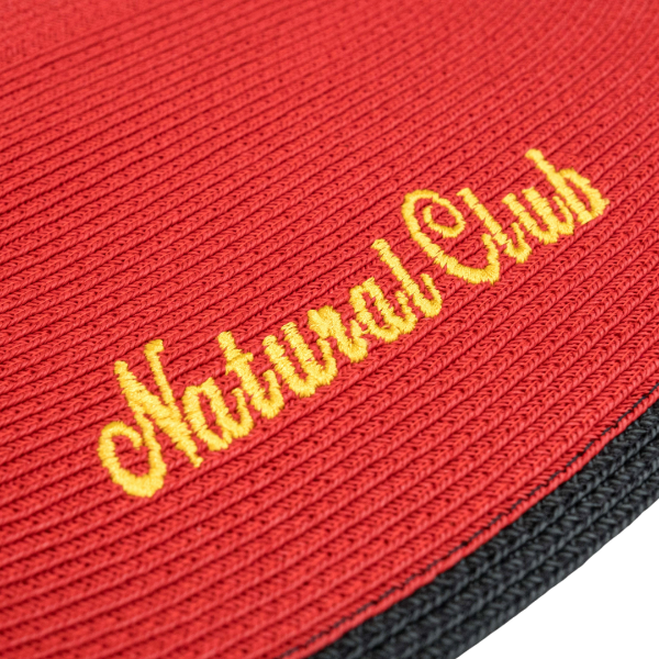 紙編帶餐墊 炫紅色