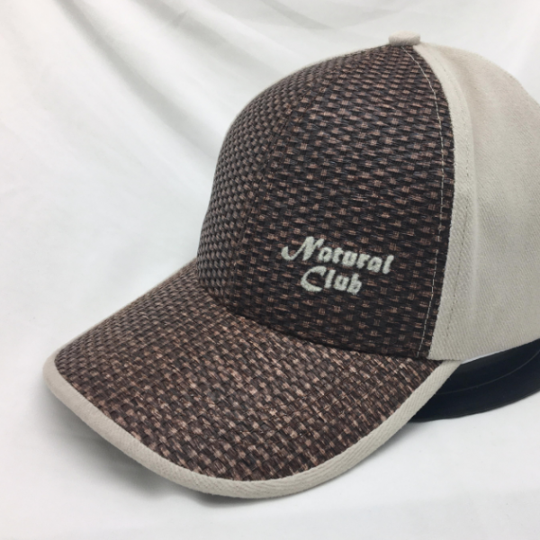 紙布棒球帽 (棕木)